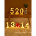 2021 holiday lighting number and letter lamps christmas decorations outdoor led lights